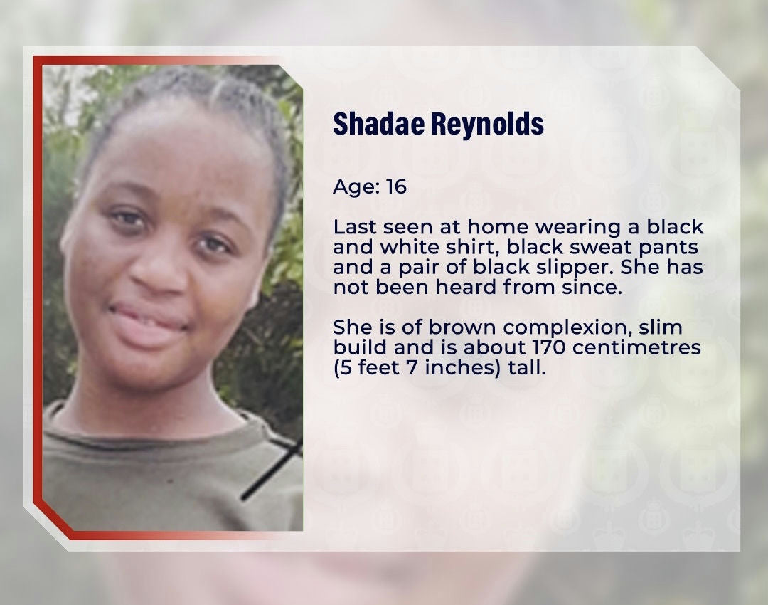 Shadae Reynolds- Missing Since May 05 2025from  Kingston| Jamaican True Stories