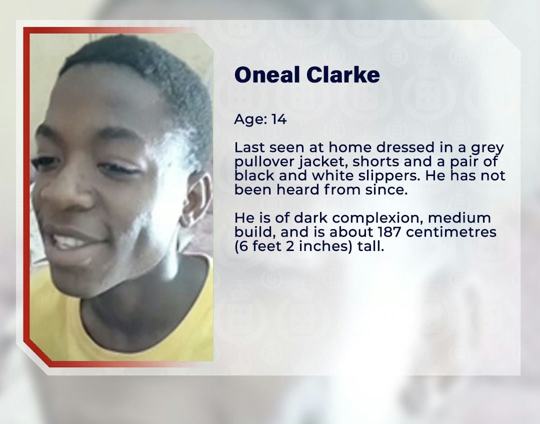 Oneal Clarke- Missing Since May 01 2025from  Kingston| Jamaican True Stories