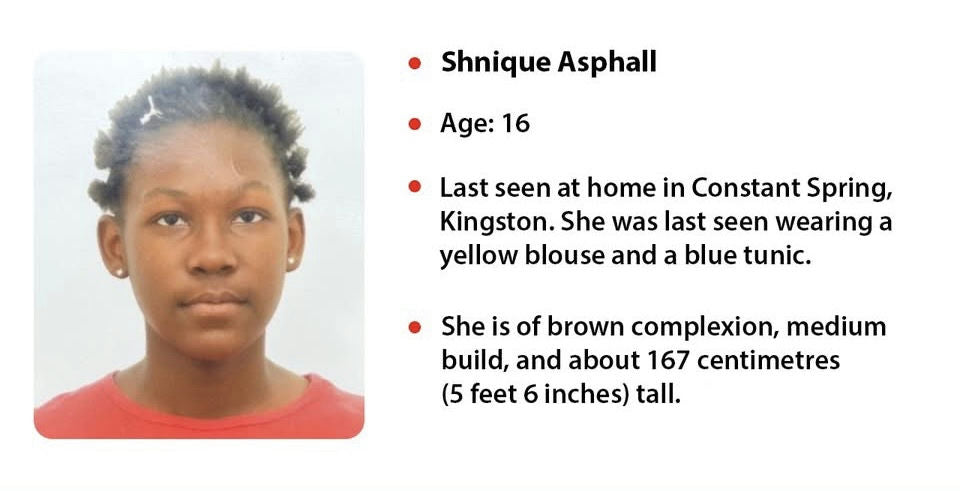 Shnique Asphall - Missing Since January 23 2025from  Kingston| Jamaican True Stories
