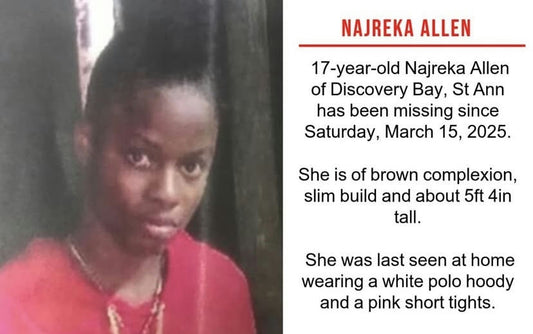 Najreka Allen - Missing Since July 15 2025from  St.Ann| Jamaican True Stories