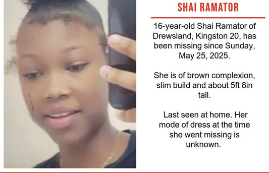 Shai Ramator- Missing Since May 25 2025from Kingston| Jamaican True Stories