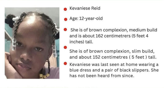 Kevaniese Reid- Missing Since July 05 2024from St. Catherine| Jamaican True Stories