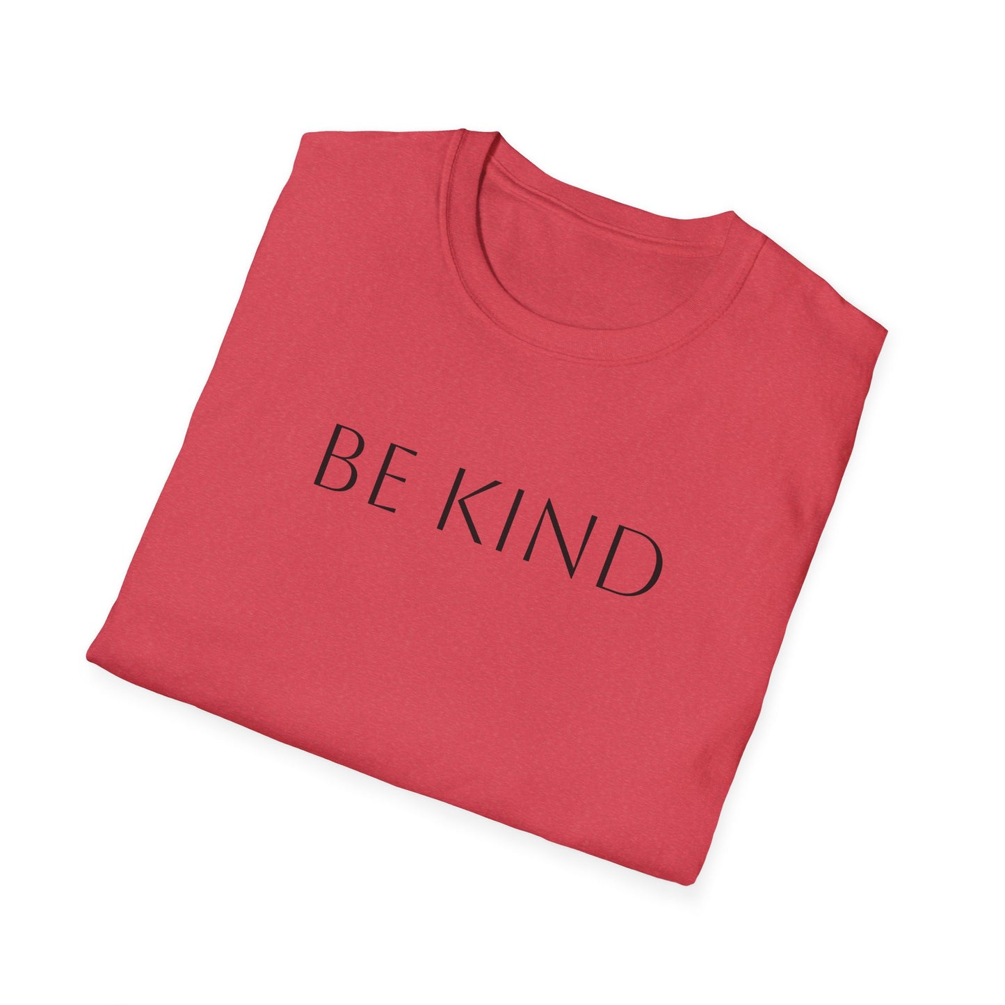 Be Kind Unisex Softstyle T-Shirt | Positive Vibes for Every Occasion
