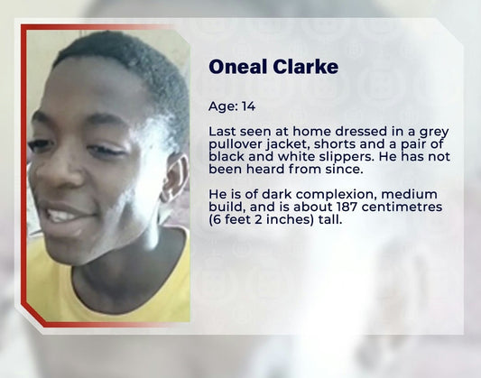 Oneal Clarke- Missing Since May 01 2025from  Kingston| Jamaican True Stories