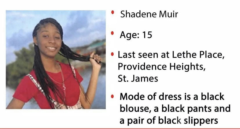 Shadene Muir- Missing Since September 17 2021from  St. James| Jamaican True Stories