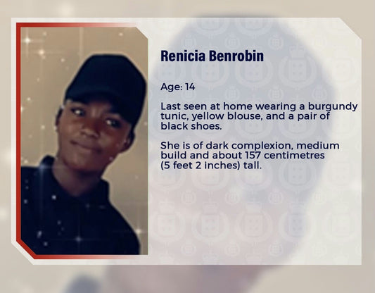 Renicia Benrobin- Missing Since April 28 2025from  St. Catherine| Jamaican True Stories