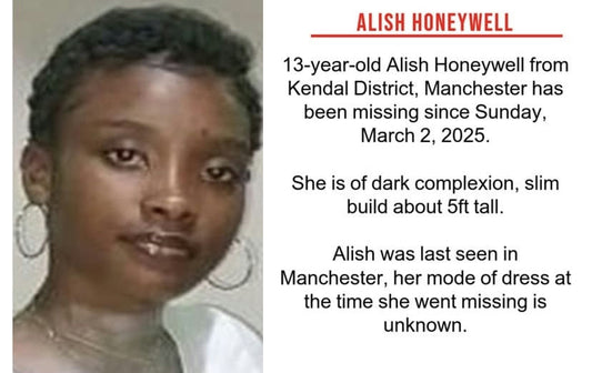 Alish Honeywell- Missing Since March 02 2025from  Manchester| Jamaican True Stories