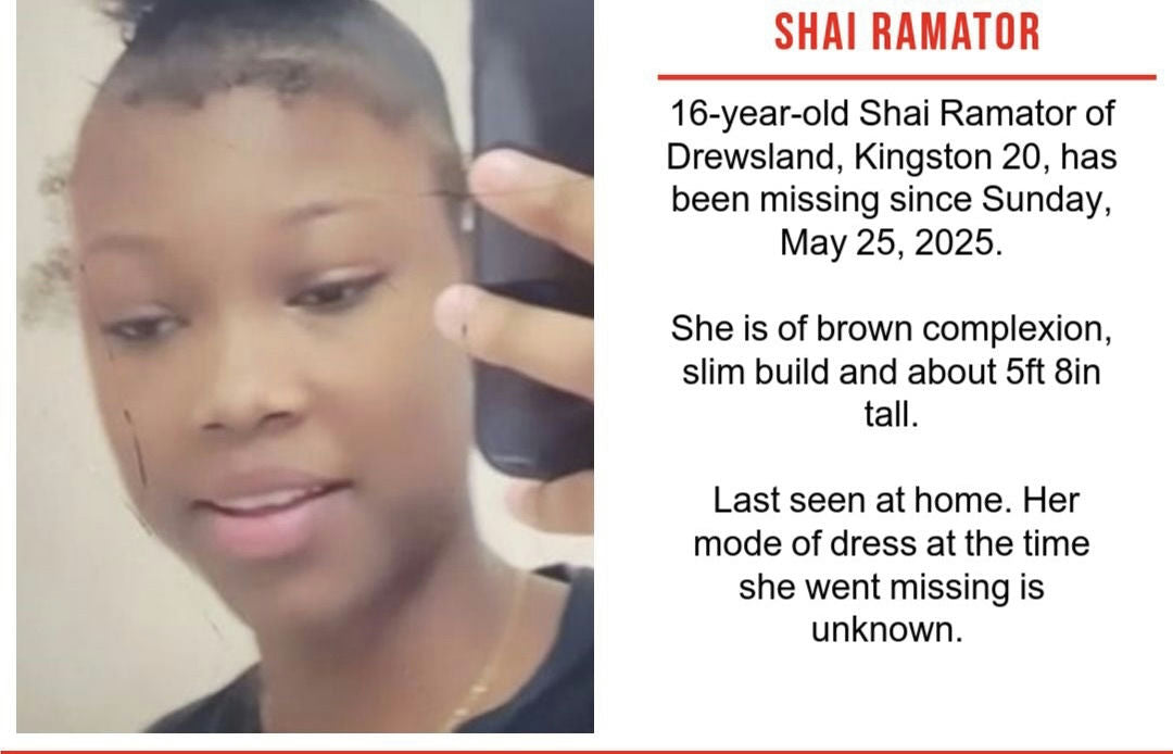 Shai Ramator- Missing Since May 25 2025from  Kingston| Jamaican True Stories